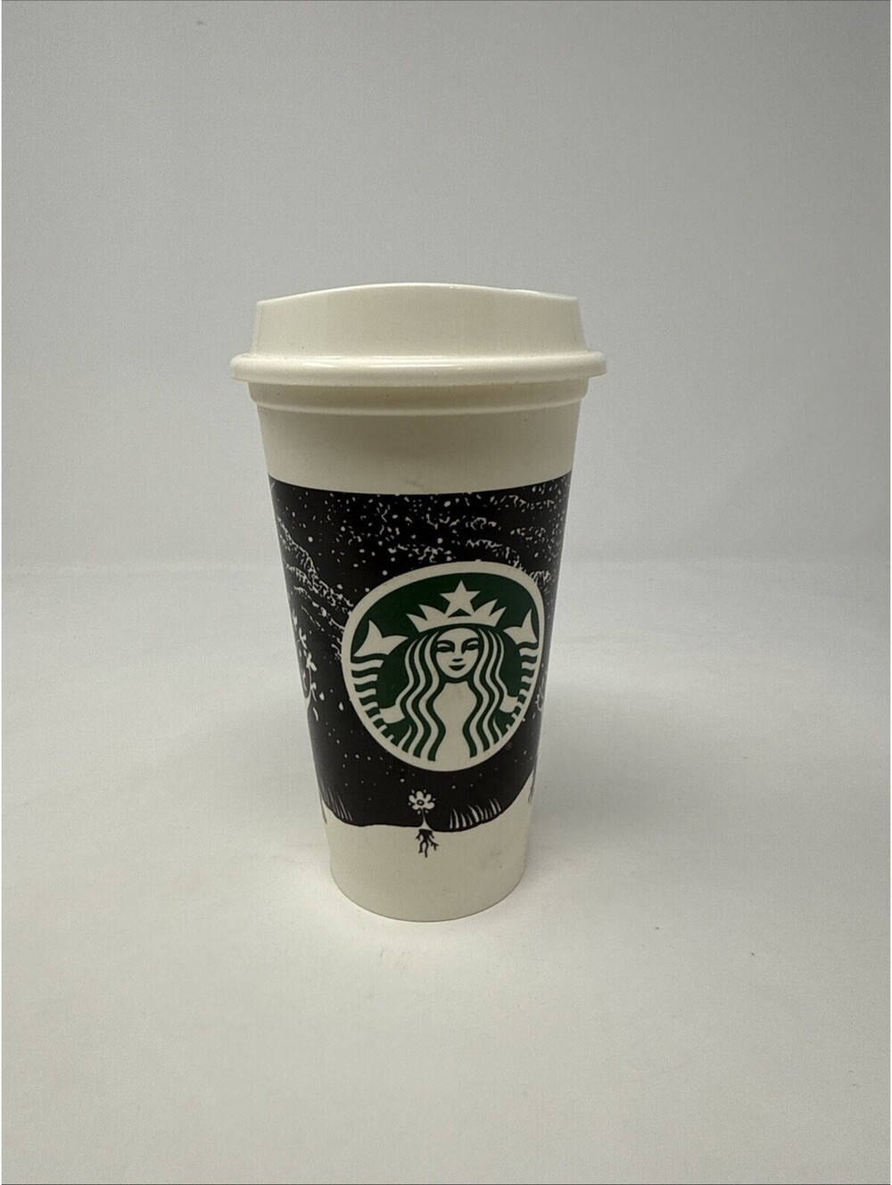 Starbucks Reusable Hot Cup, Starry Night, 16oz. Vintage, 2012